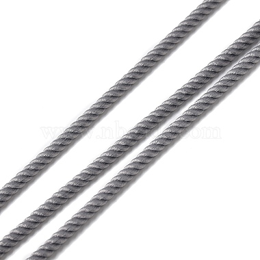 3mm Dark Gray Polyester Thread & Cord