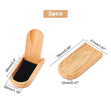 Bamboo Foldable Bamboo Tobacco Pipe Stand Holder Display(AJEW-WH0237-47)-2