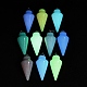 Synthetic Noctilucent Stone/Luminous Stone Pendants(G-Z054-04B)-2