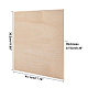 Wood Blank Drawing Boards(DIY-WH0175-36)-2
