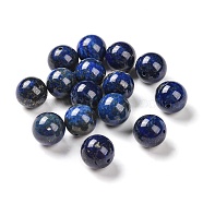 Natural Lapis Lazuli Beads, Dyed, Round, 12mm, Hole: 0.8~1mm(G-K311-02A-02)
