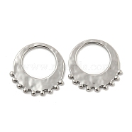 304 Stainless Steel Linking Rings, Round Ring, Stainless Steel Color, 21.5x22x1.5mm(STAS-P356-02P)