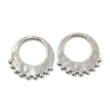 304 Stainless Steel Linking Rings, Round Ring, Stainless Steel Color, 21.5x22x1.5mm