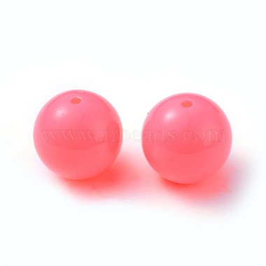 Fluorescent Chunky Acrylic Beads(X-MACR-R517-20mm-04)-2