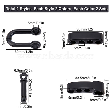 Adjustable Alloy Screw Pin Shackle(PALLOY-SC0003-12)-2