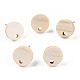 Boucles d'oreilles en bois de frêne(EJEW-TAC0021-08)-1