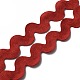 Polyester Wavy Fringe Trim Ribbon(OCOR-WH0080-45C)-1
