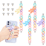 Mixed Color Acrylic Mobile Straps(AJEW-CA0002-39)