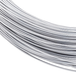 Aluminum Wire, Round, Platinum, 1.2mm(AW-WH0013-01B)