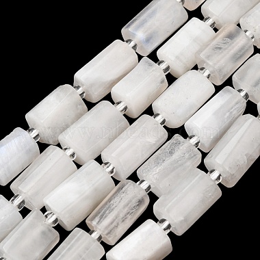 天然レインボー ムーンストーン ビーズ ストランド(G-L655-B04-01)-1