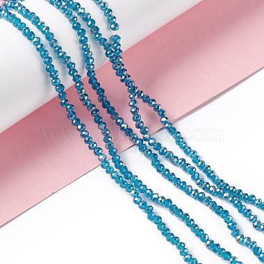 Electroplate Glass Beads Strands(EGLA-R048-2mm-17)-2
