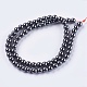 Non-Magnetic Synthetic Hematite Beads Strands(G-H1623-6mm-1)-2