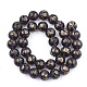 Perles vernissées de sable d'or manuelles (LAMP-T006-02B)-2
