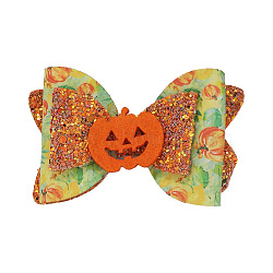 Spooky Halloween Party Hair Barrettes Hair Accessories, Bowknot(YR0754-8)