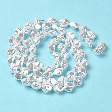 Brins de perles d'imitation en plastique ABS(KY-F021-03)-3