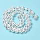 Brins de perles d'imitation en plastique ABS(KY-F021-03)-3