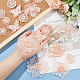 20 Pcs 9 Style Flower & Butterfly Organgza Lace Embroidery Ornament Accessories(DIY-NB0007-72)-3