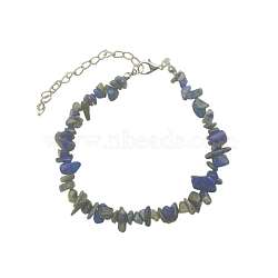 Natural Sodalite Chips Beaded Bracelet(TJ9442-6)