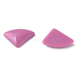Opaque Acrylic Cabochons, Triangle, Flamingo, 19.5x28x5mm, about 354pcs/500g(MACR-S373-144-A12)