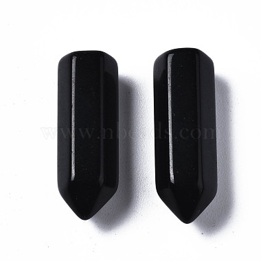 Synthetic Black Stone Beads(G-S356-06)-2
