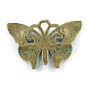 Butterfly Zinc Alloy Pendants(PALLOY-Q309-04-FF)-2