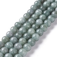 Natural White Jade Imitation Burmese Jade Beads Strands, Round, Dyed, 8mm, Hole: 1mm, about 48pcs/strand, 15.16 inch(38.5cm)(X-G-I299-F09-8mm)