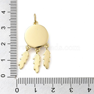 vrais pendentifs en laiton plaqué or 18 k(KK-A198-02G-04)-3