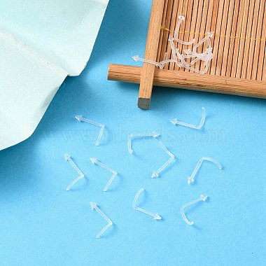 Acrylic L-Shaped Nose Ring(AJEW-YW0001-06D)-6