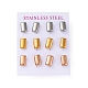 304 Stainless Steel Stud Earrings(EJEW-C099-21M)-1