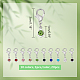 20Pcs 10 Colors Alloy Glass Pendant Stitch Markers(HJEW-NB00036)-2