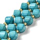 Dyed Natural Howlite Beads Strands(G-G023-B01-02C)-1