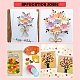 Random Single Color or Random Mixed Color Mini Plastic Craft Paper Punch Sets for Scrapbooking & Paper Crafts(AJEW-L051-03)-4