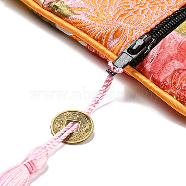 pochettes à fermeture éclair de rangement de bijoux en tissu floral de style chinois(AJEW-D063-01F)-4