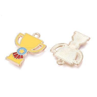 Alloy Enamel Pendants(ENAM-Q004-01KCG-14)-2
