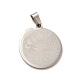 Non-Tarnish 304 Stainless Steel Pendants(STAS-B037-04P)-1