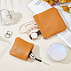 Nbeads 2Pcs 2 Style Imitation Leather Coin Purse(ABAG-NB0001-59A)-6