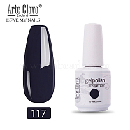 15ml Special Nail Polish, For Nail Art Stamping Print, Varnish Manicure Starter Kit, Dark Slate Gray, Bottle: 34x80mm(MRMJ-P006-C028)