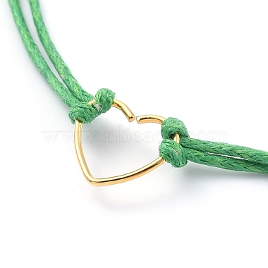 Bracelets réglables en cordon de coton ciré(BJEW-JB05064)-4
