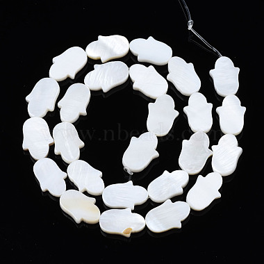 Natural Freshwater Shell Beads Strands(SHEL-S278-02-A01)-2