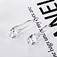 Boucles d'oreilles en acier inoxydable de ton platine(EJEW-EE0002-06A)-2