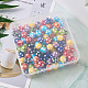 Cheriswelry 120Pcs 8 Colors Opaque Resin Beads(RESI-CW0001-06A)-3