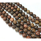 Natural Dendritic Jasper Beads Strands(X-G-H1632-6MM)-2