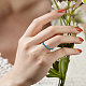 12Pcs 6 Style 304 Stainless Steel Bamboo Sticker Finger Ring for Women(RJEW-DC0001-14)-5