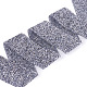 Glitter Resin Hotfix Rhinestone(Hot Melt Adhesive On The Back)(OCOR-TA0002-01-40mm)-2