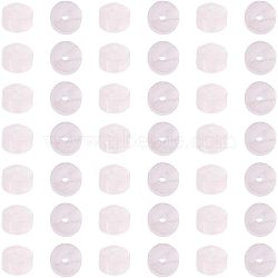 HOBBIESAY 1 Strand Natural Rose Quartz Beads Strands, Heishi Beads, Flat Round/Disc, 4~4.5x2~2.5mm, Hole: 0.9mm, about 150~160pcs/strand, 15.04''~15.16''(38.2~38.5cm)(G-HY0001-03)