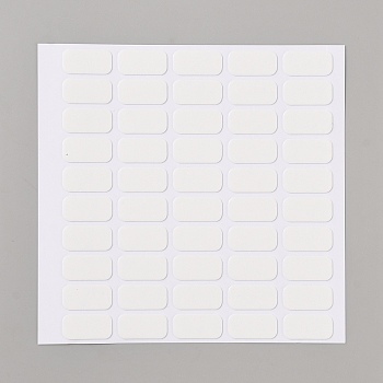 Double-Sided Adhesive Acrylic Sticker, Anti Slip Sticky Dots, Rectangle, 20x10x0.8mm