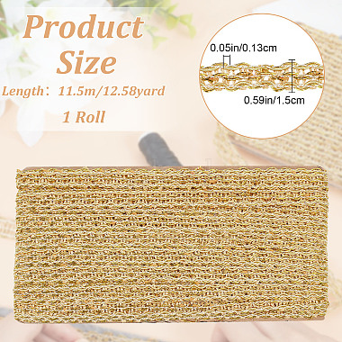 Polyester Braided Lace Ribbons(OCOR-WH0060-73A)-2