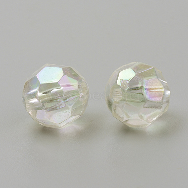 Transparent Acrylic Beads(X-TACR-Q241-06-10mm)-2