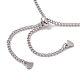 304 Stainless Steel Chain Bracelet Making(AJEW-JB01210-02)-4