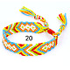 Cotton Braided Rhombus Pattern Cord Bracelet(FIND-PW0013-003A-20)-1